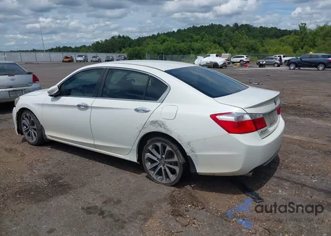 2013 Honda Accord Sport из США, поврежденный, VIN 1HGCR2F54DA265927